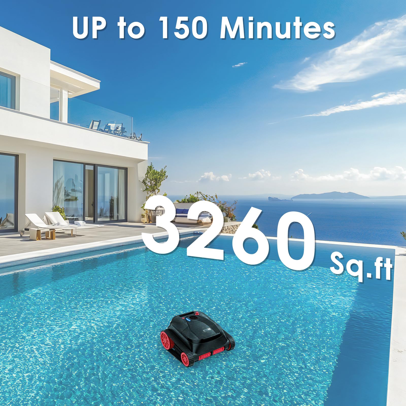 QYTRON NIXBOT QP5 ascending pool wall, reliable wall-cleaning performance benefit