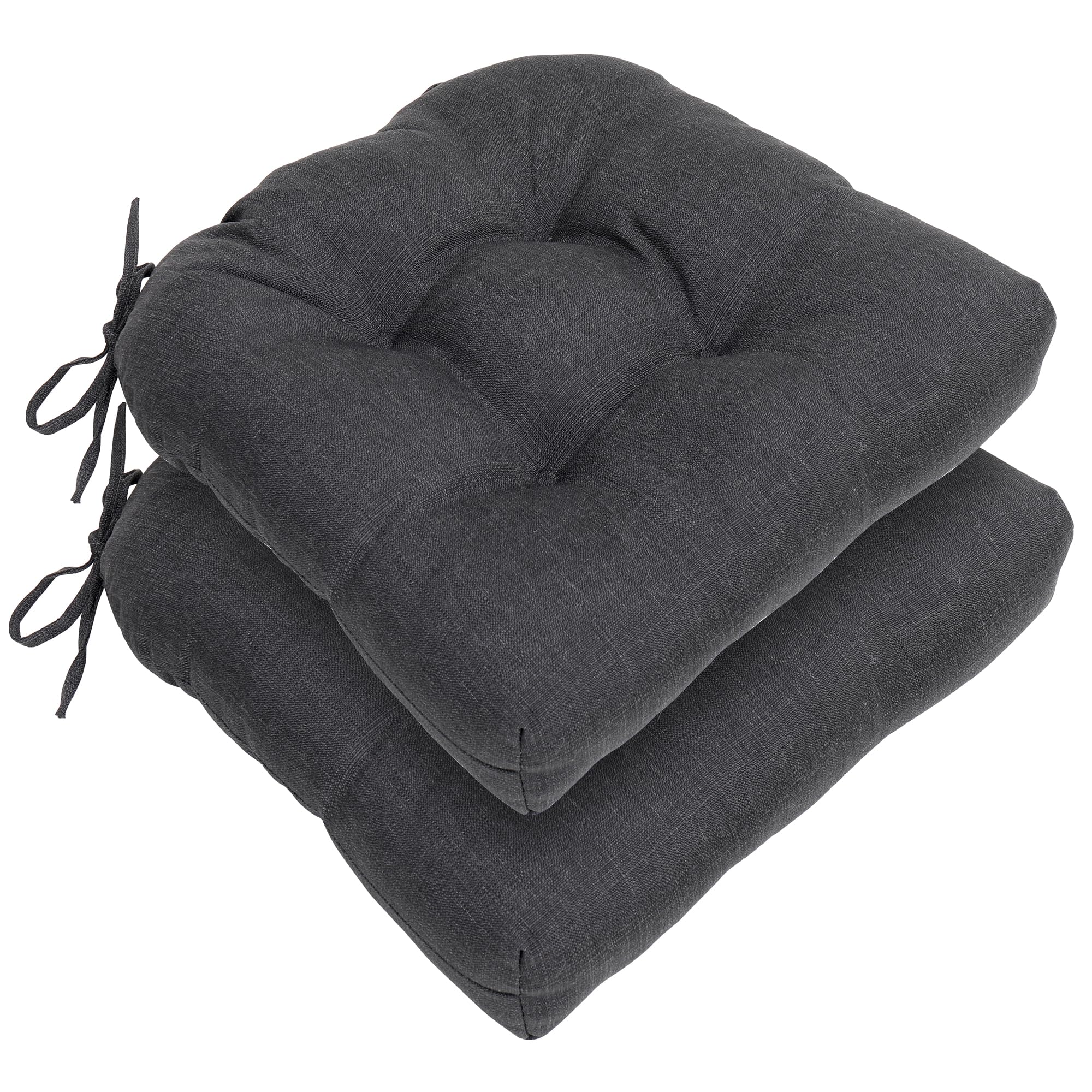 RACE LEAF front view of two gray cushions showing clean design and balanced support