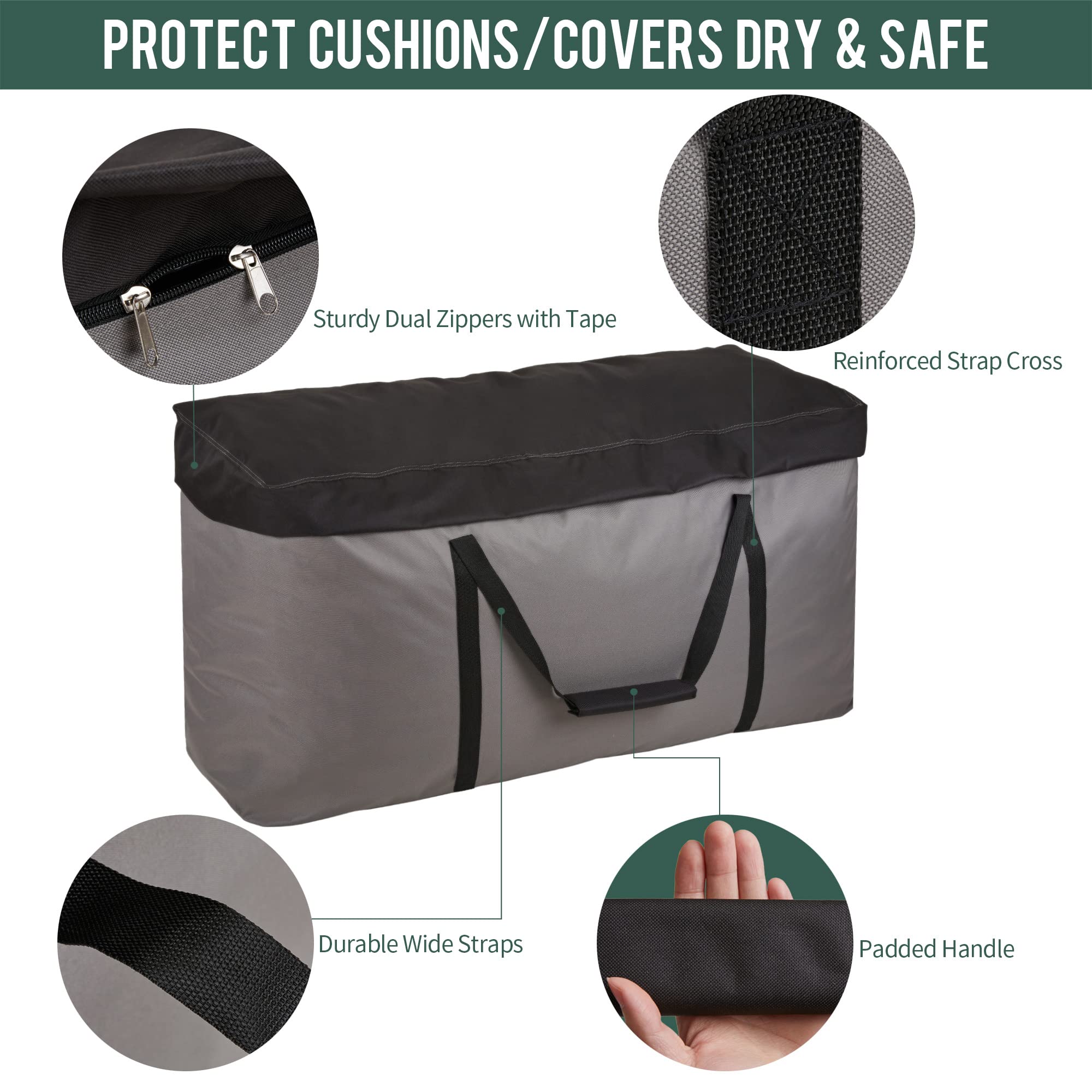 Rachmi interior loaded with cushions, organizes and preserves cushion condition
