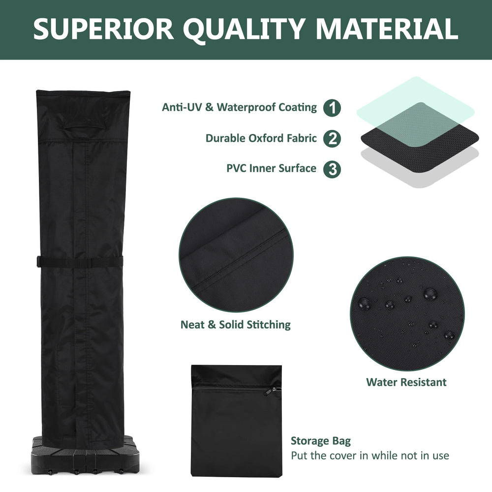 Rachmi Velcro straps and buckles secure cover in windy conditions