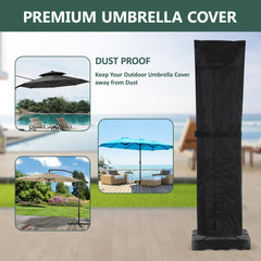 Rachmi telescoping pole being used to install cover quickly from ground