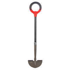 Radius Garden front view showing red edger and ergonomic silhouette for tidy borders