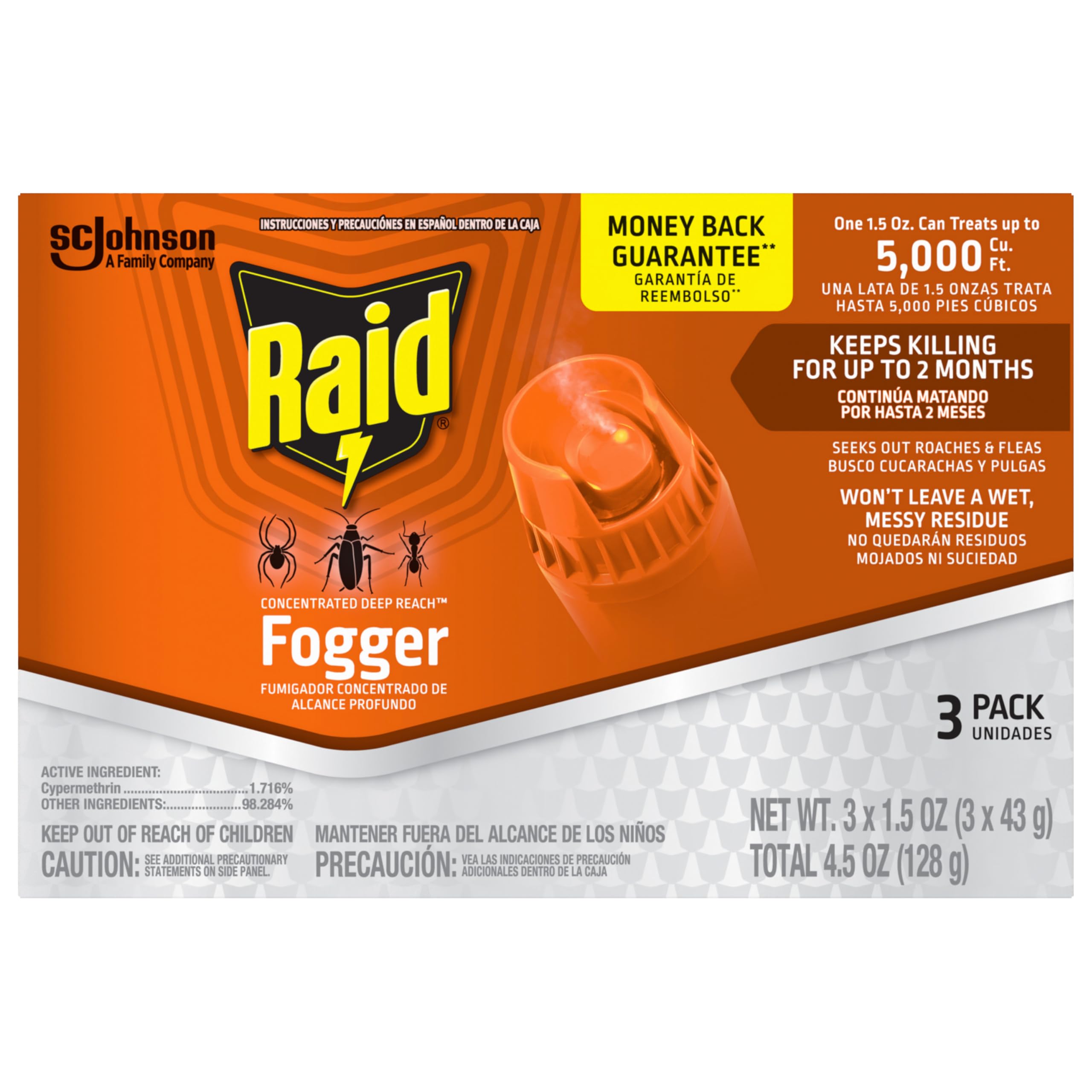Raid close-up valve detail highlighting precise spray control