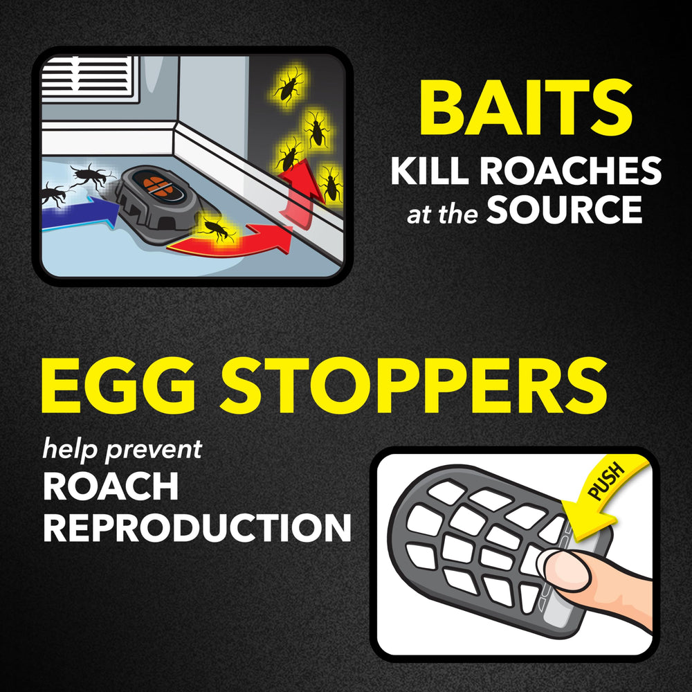 Raid tablets placed inside a cabinet showing practical placement and concealed protection