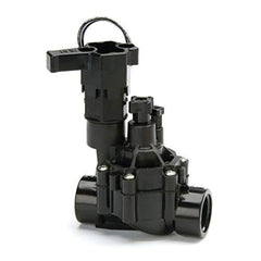 Rain Bird DVF front view showing valve body and threaded connection for easy installation