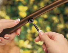 Rain Bird 1.0 and 2.0 GPH drippers close-up ensuring precise root watering