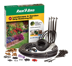 Rain Bird front packaging showing full 108-piece kit and benefits