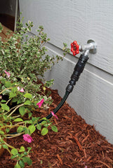 Rain Bird rolls of 1/2 inch and 1/4 inch tubing demonstrating flexibility