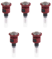 Rain Bird R-VAN24 front view showing five rotary nozzles and labeling for easy identification and retrofit benefit