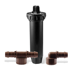 Rain Bird RETRO-1800 front view showing retrofit assembly and easy installation benefit