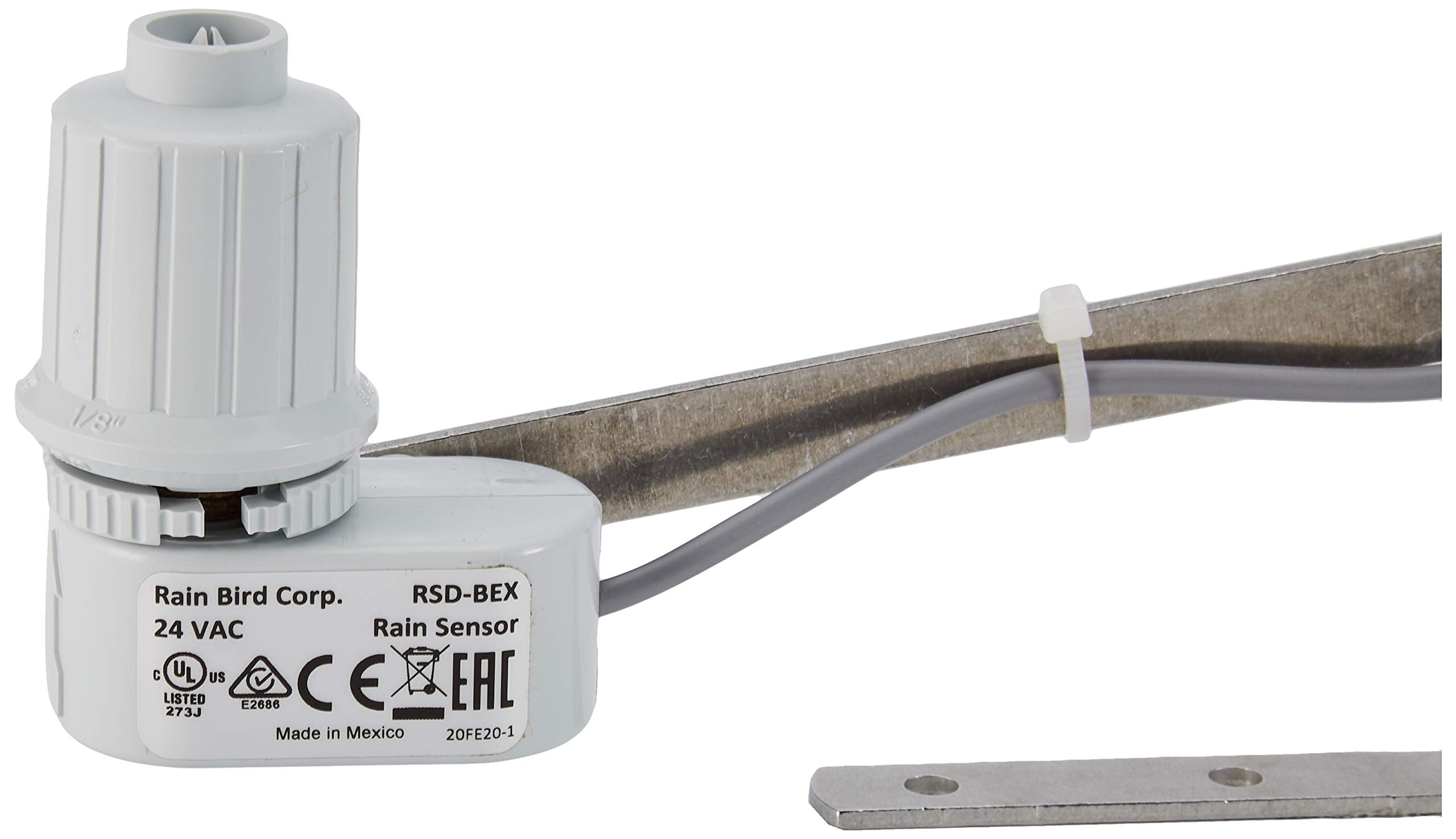 Fluidra Rain Bird close-up of twist dial and vent ring for precise rain threshold control