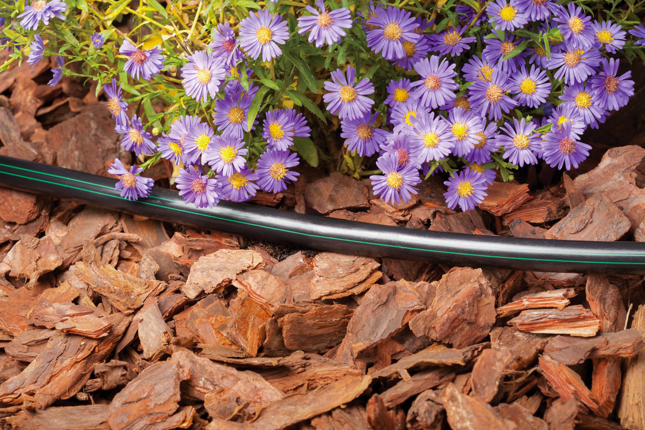 Rain Bird close-up of compact coil demonstrating easy unrolling and fast layout