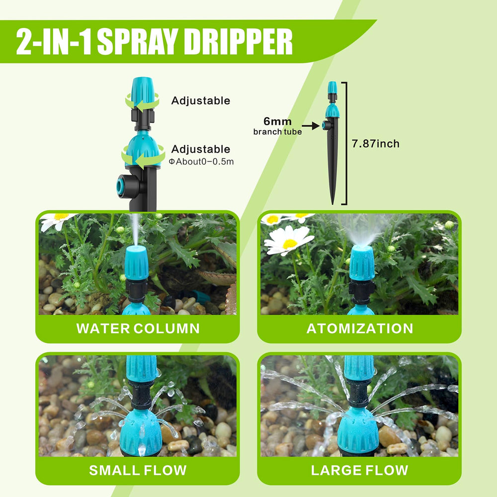 RAIN SEER threaded Y splitter attached to faucet reducing leaks