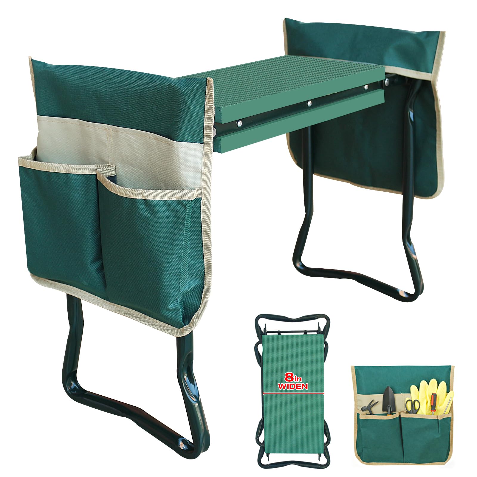 RAIN SPIRIT front view folded for compact storage and easy transport