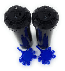 Rain Bird nozzle close-up highlighting Rain Curtain droplets for uniform watering