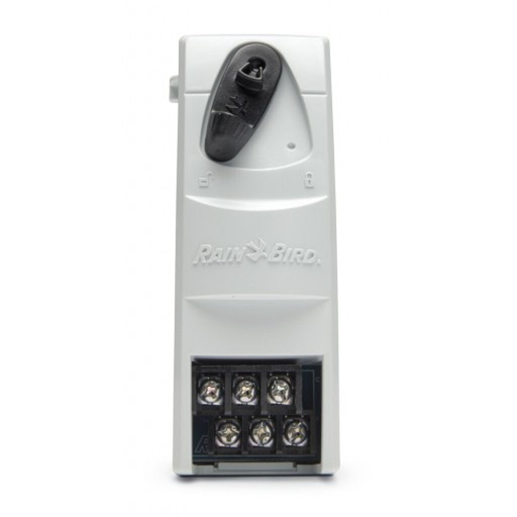 Rain Bird module installed front view showing easy integration and added zones