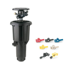 Rain Bird Maxi-Paw front view showing rugged housing and reliability benefits