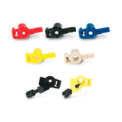 Rain Bird Maxi-Paw all seven color-coded nozzles laid out for quick nozzle selection