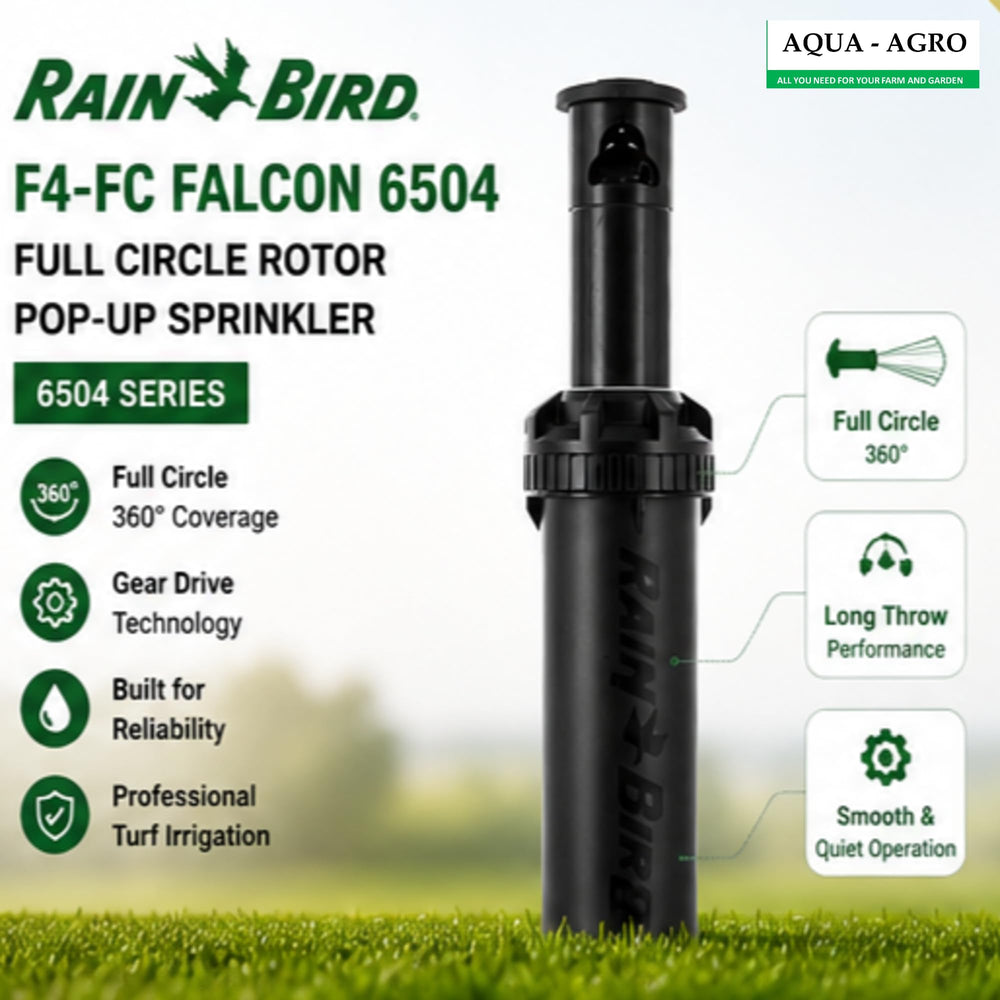Rain Bird close-up of Rain Curtain nozzle delivering even distribution benefit