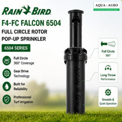 Rain Bird close-up of Rain Curtain nozzle delivering even distribution benefit