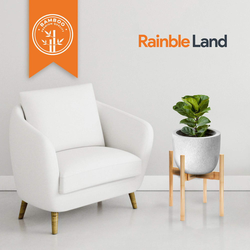 RAINBLELAND stand flipped to show alternate height and visual effect