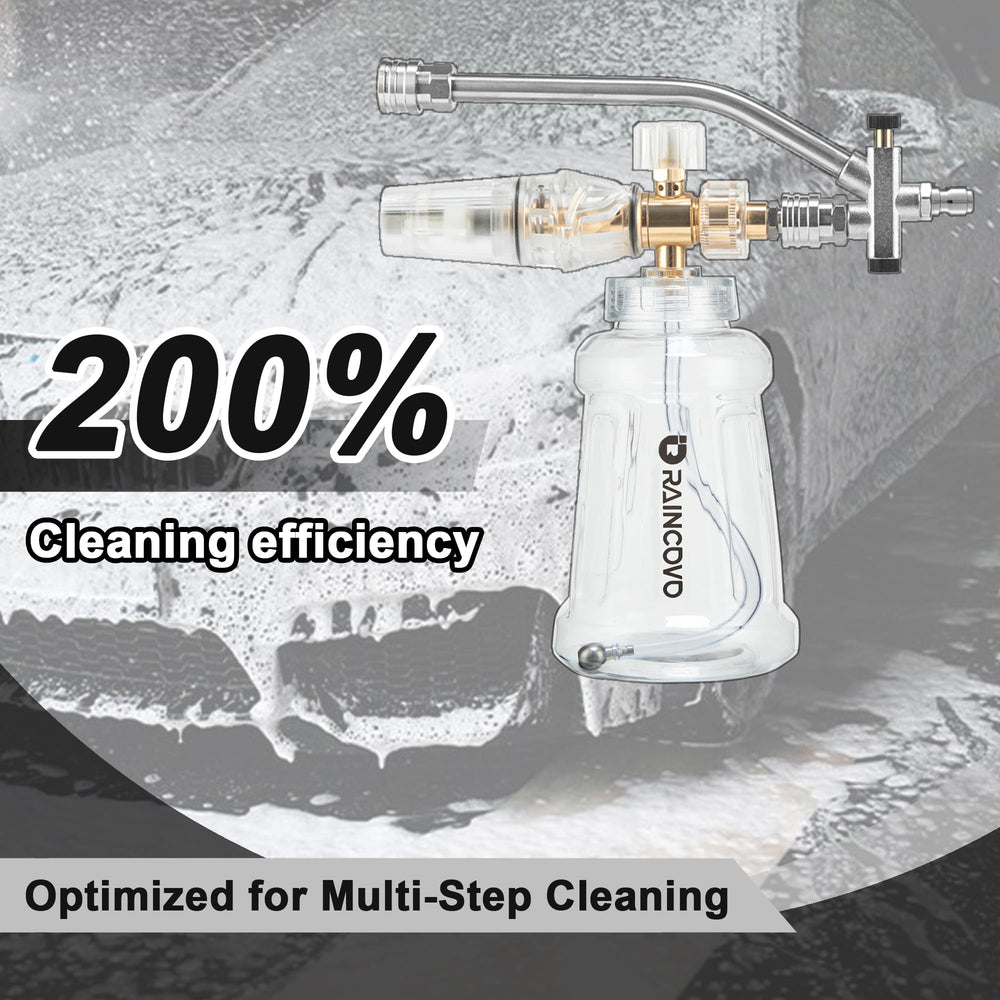 Raincovo five nozzle tips and organizer for precise spray selection and convenience
