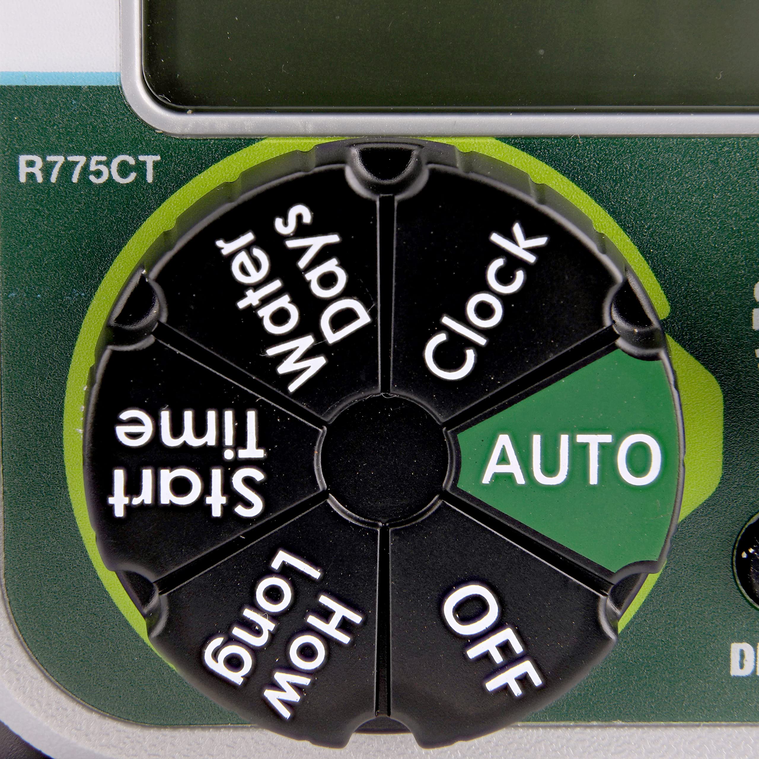 Raindrip side profile showing UV-resistant casing for outdoor durability