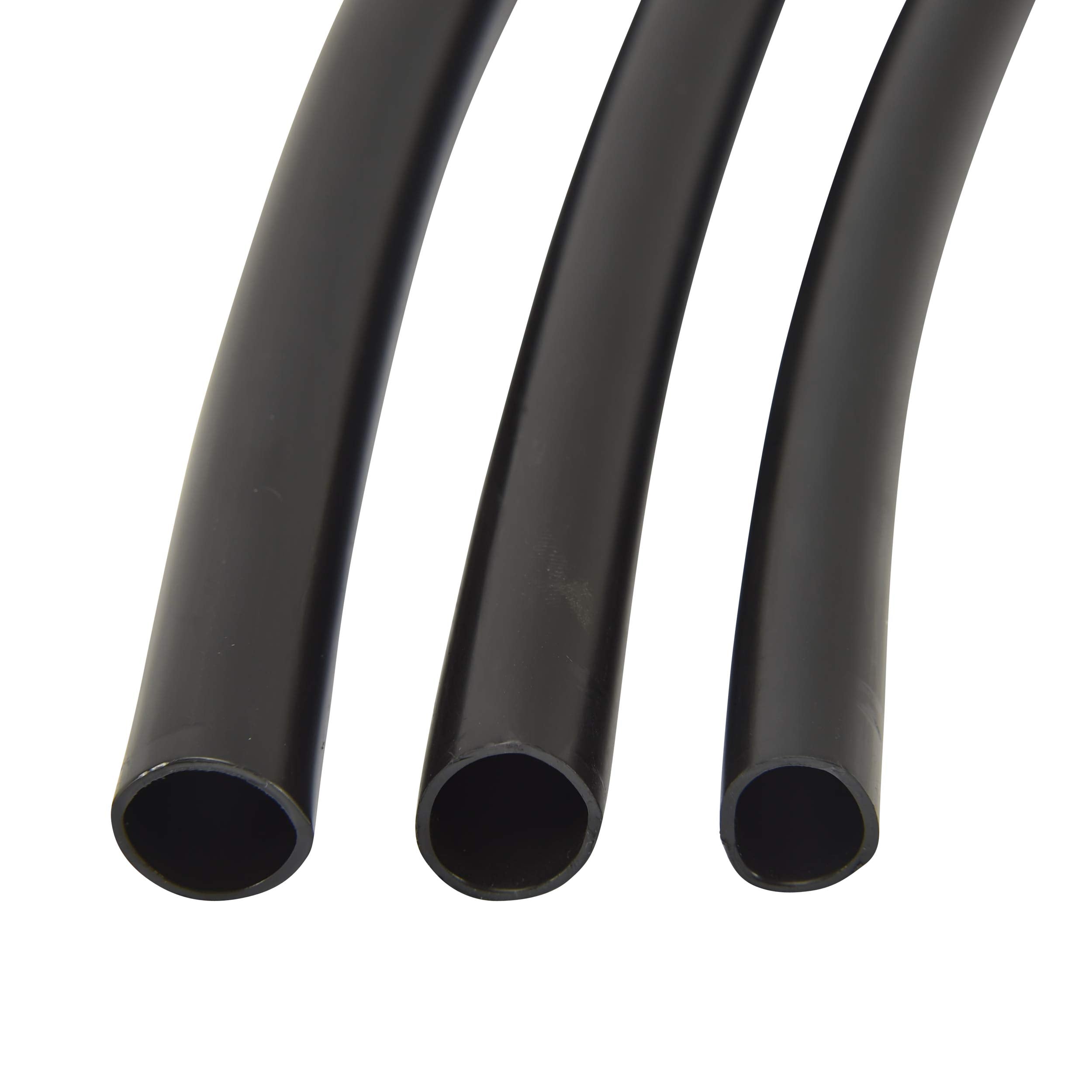 Raindrip tubo instalado en jardín con gotero, riego eficiente localizado