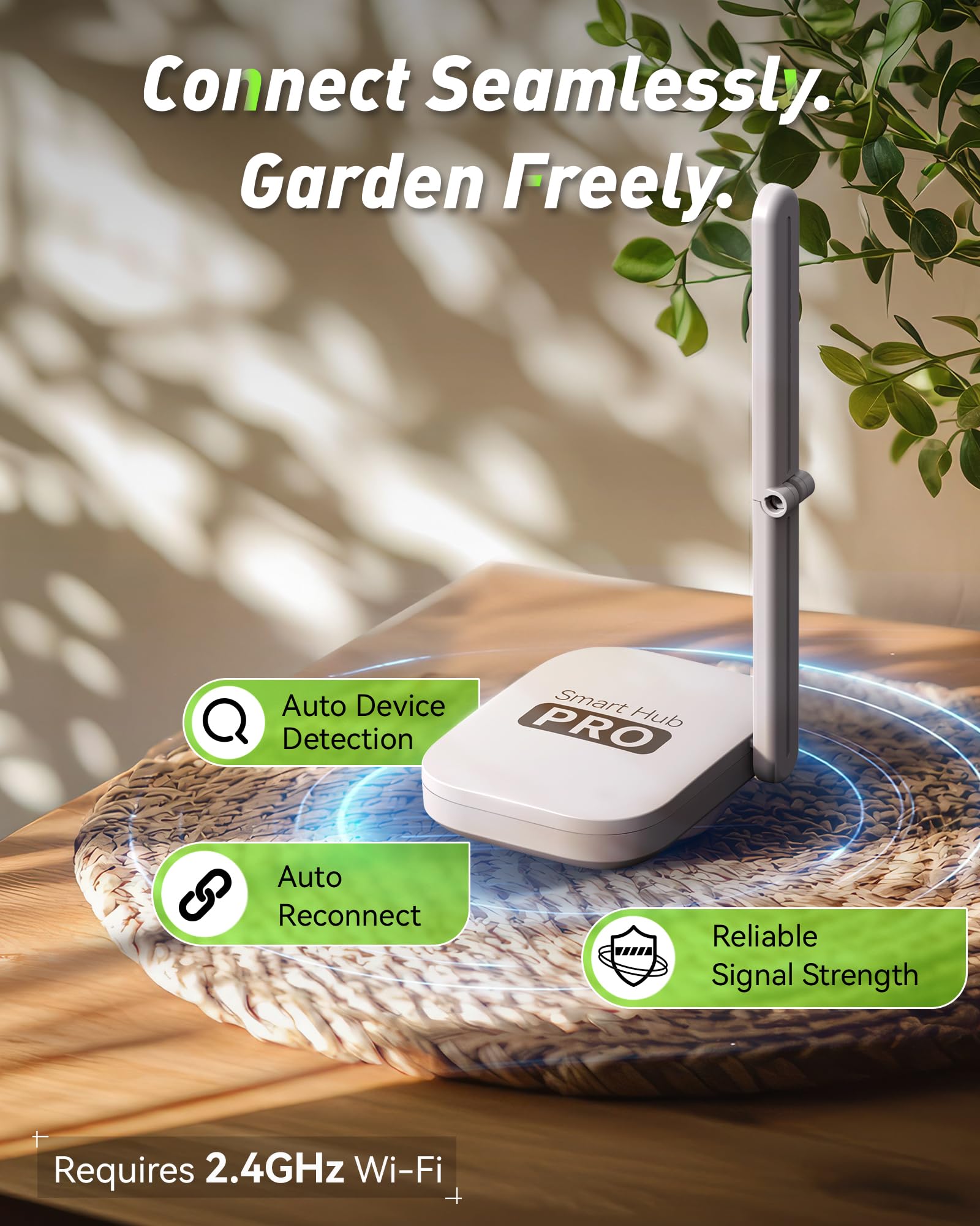 RAINPOINT smartphone app schedule screen for precise watering control and customization