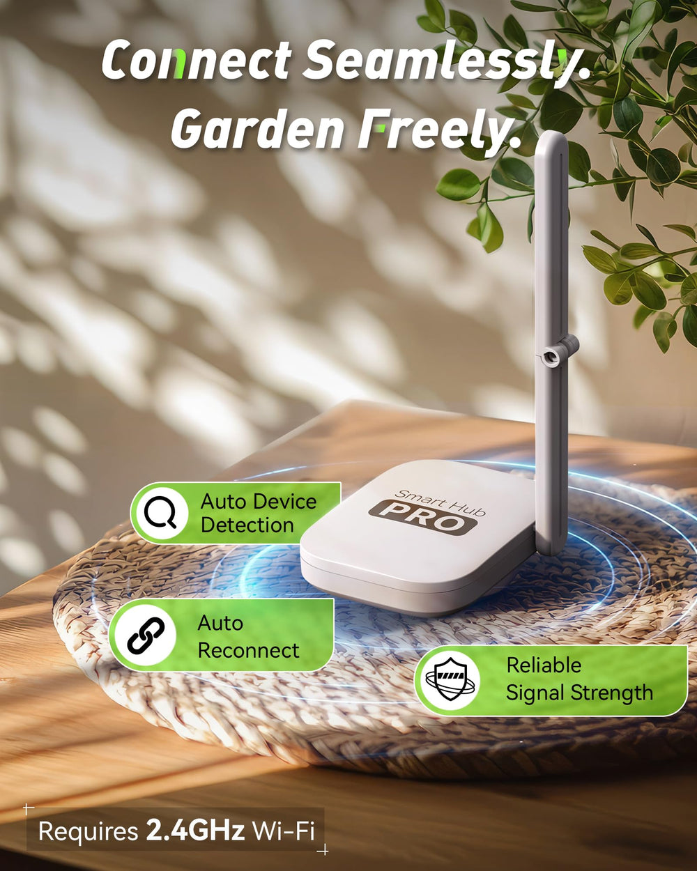 RAINPOINT smartphone app schedule screen for precise watering control and customization