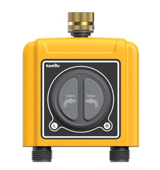 RAINPOINT back panel with mounting features for secure outdoor placement
