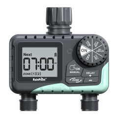 RAINPOINT front control panel showing clear buttons and easy operation benefit