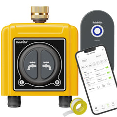 RAINPOINT front panel and hub showing controls for easy remote operation