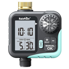 RAINPOINT front panel large display for easy programming and clear readings
