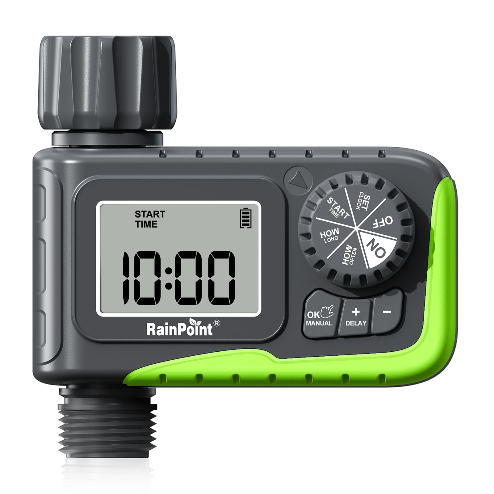 RAINPOINT front panel showing buttons and overall design for fast setup
