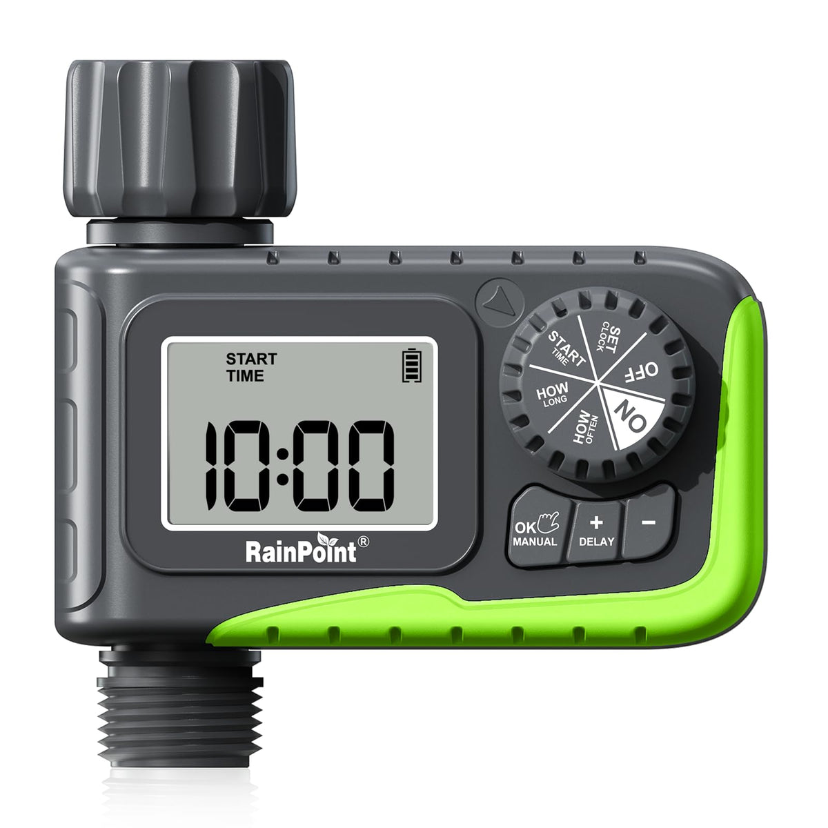 RAINPOINT front panel showing buttons and overall design for fast setup