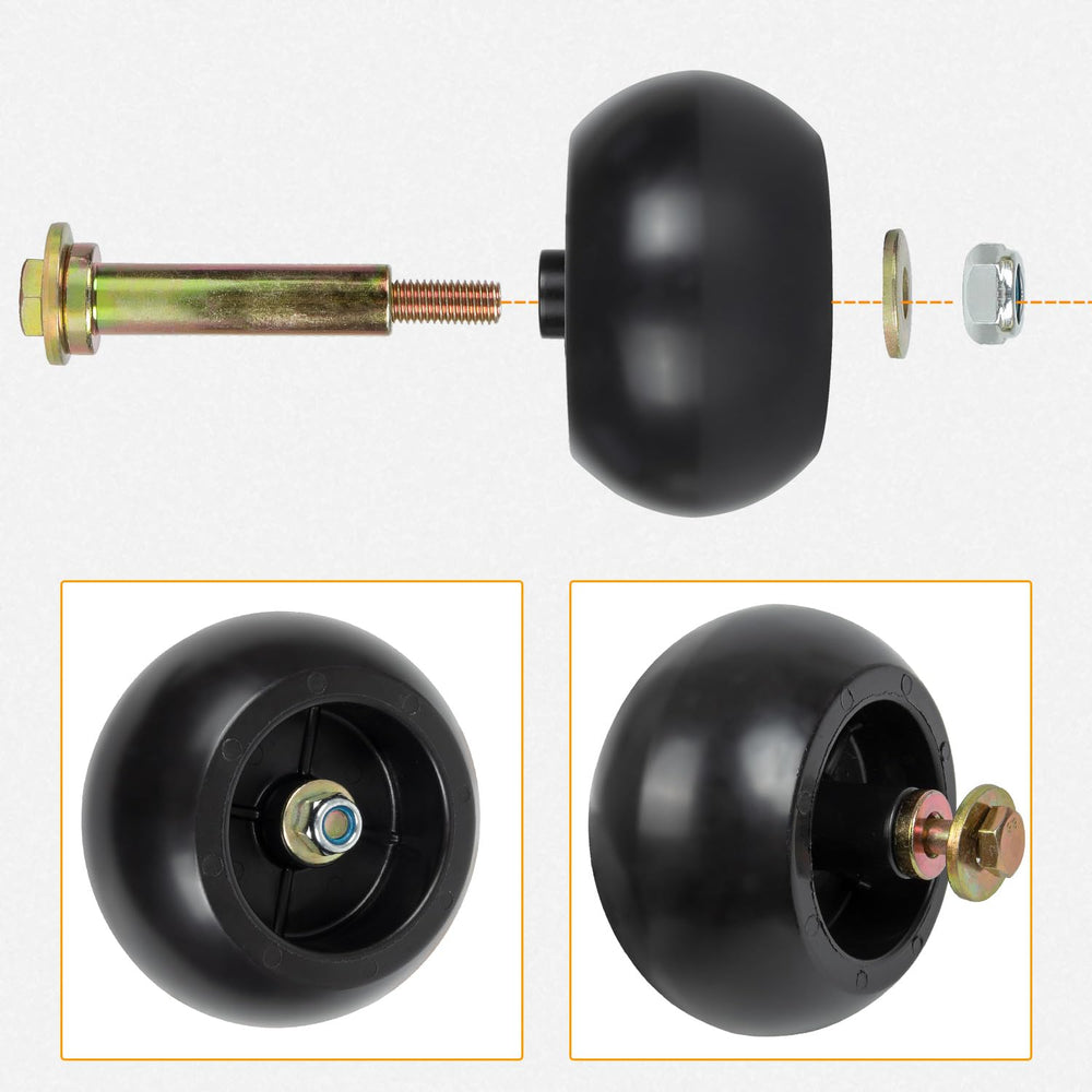 RANSOTO packaging with four wheels laid out for easy installation and inspection