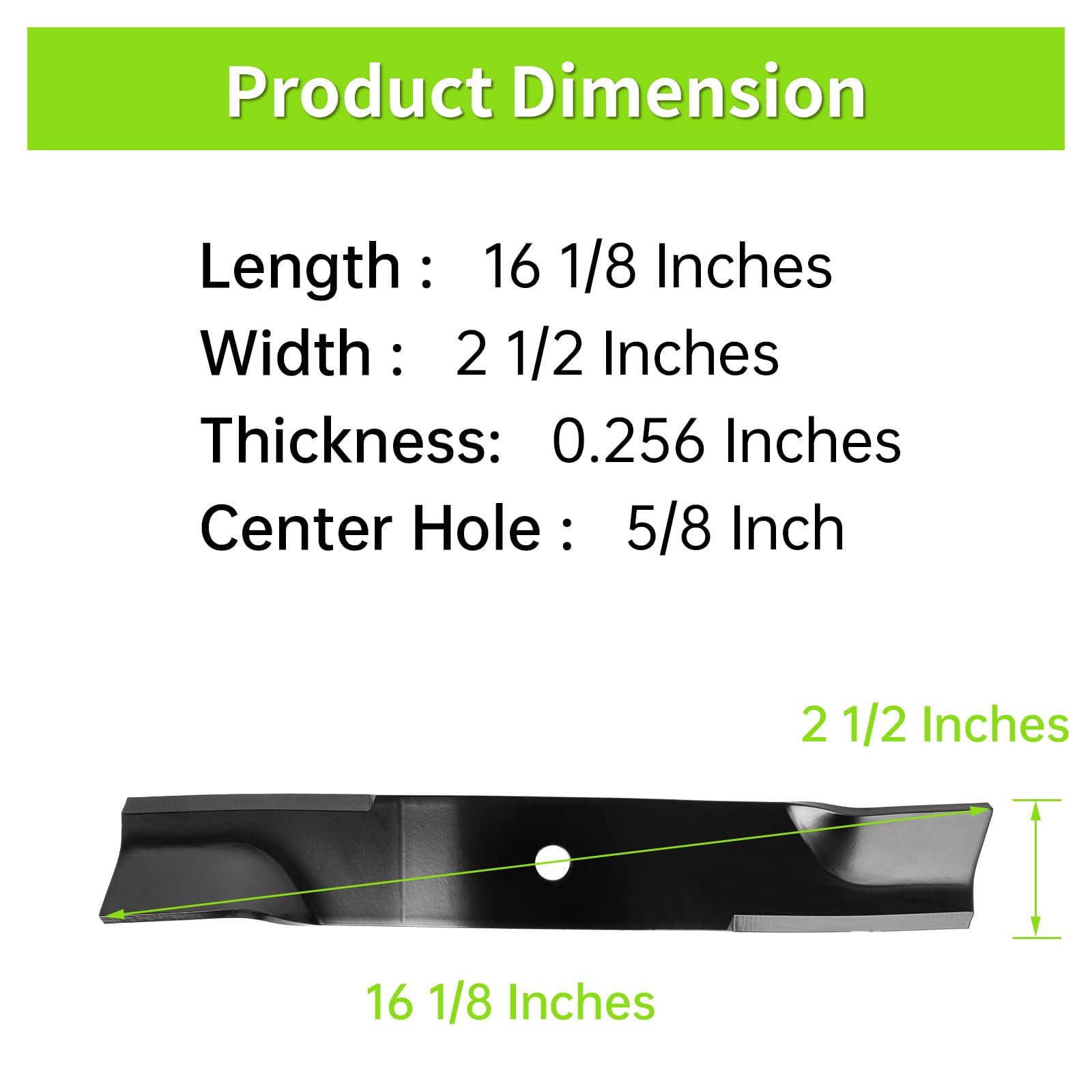 ranwin close-up of blade cutting edge highlighting sharp forged steel for cleaner grass cuts