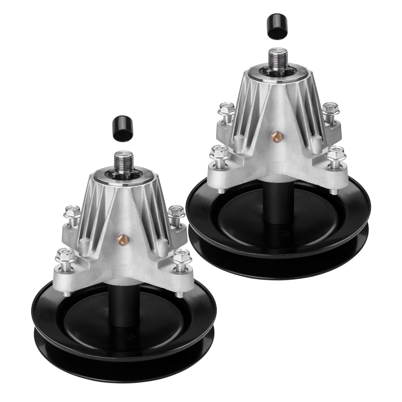 ranwin spindle front view showing housing and shaft, demonstrating reliable replacement fit