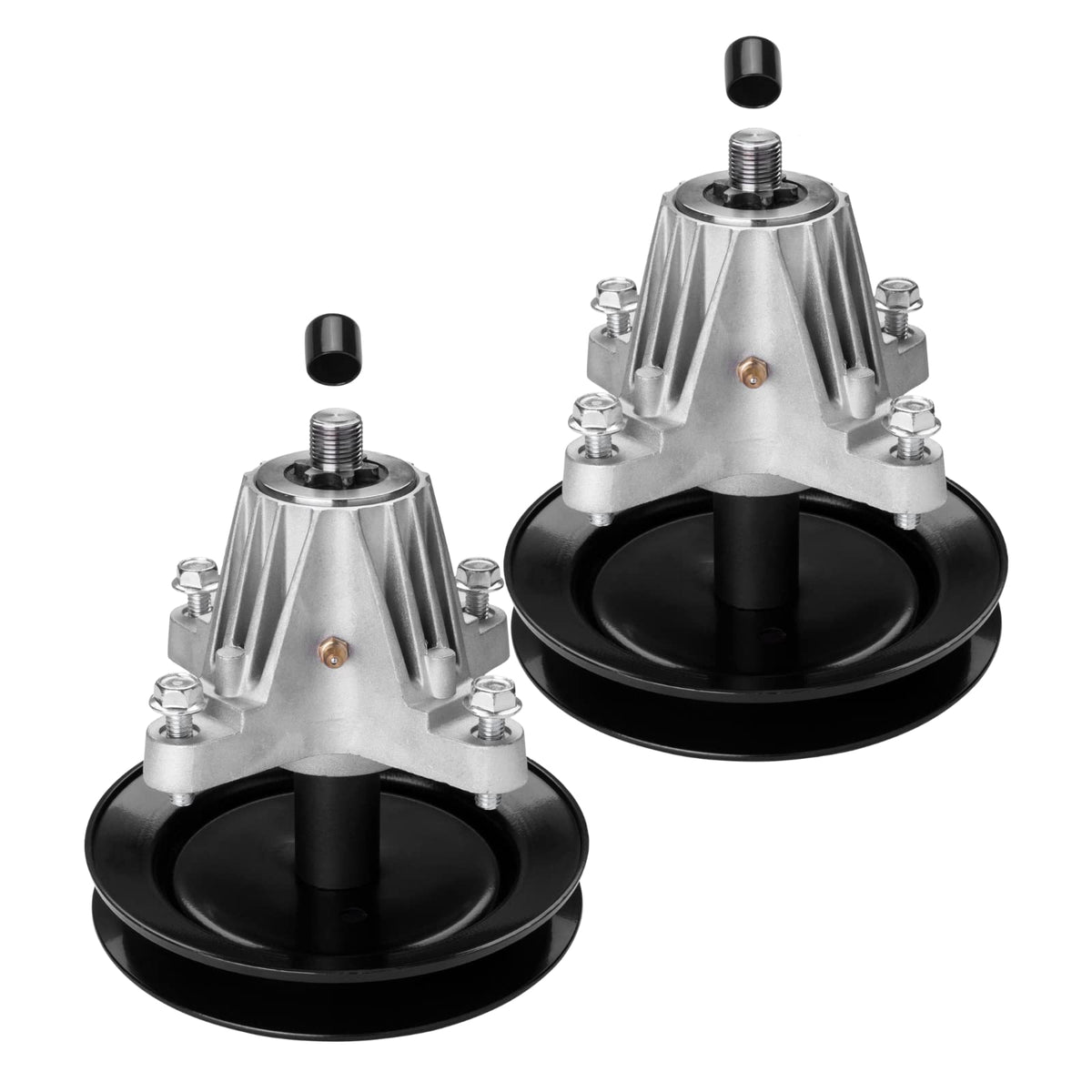ranwin spindle front view showing housing and shaft, demonstrating reliable replacement fit