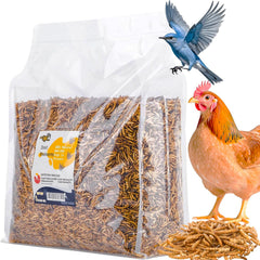 ranz front packaging showing 5lb bag and clear label, convenient storage benefit