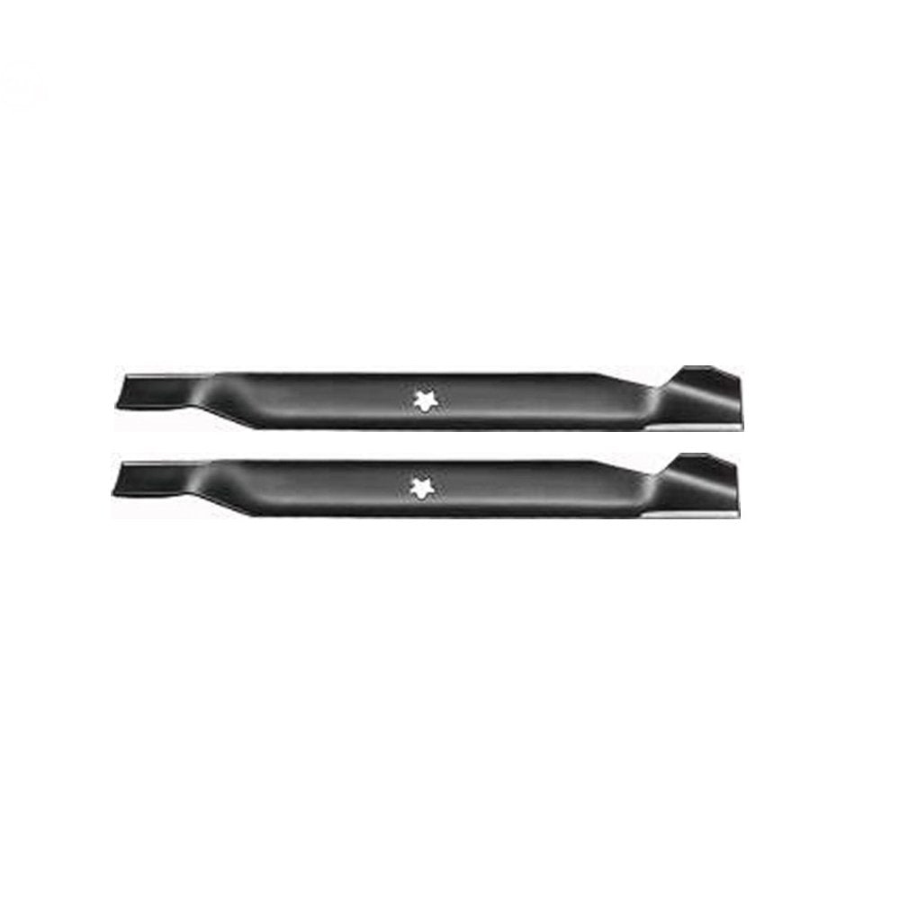 RAPartsinc front view of two replacement high lift blades showing fit and finish