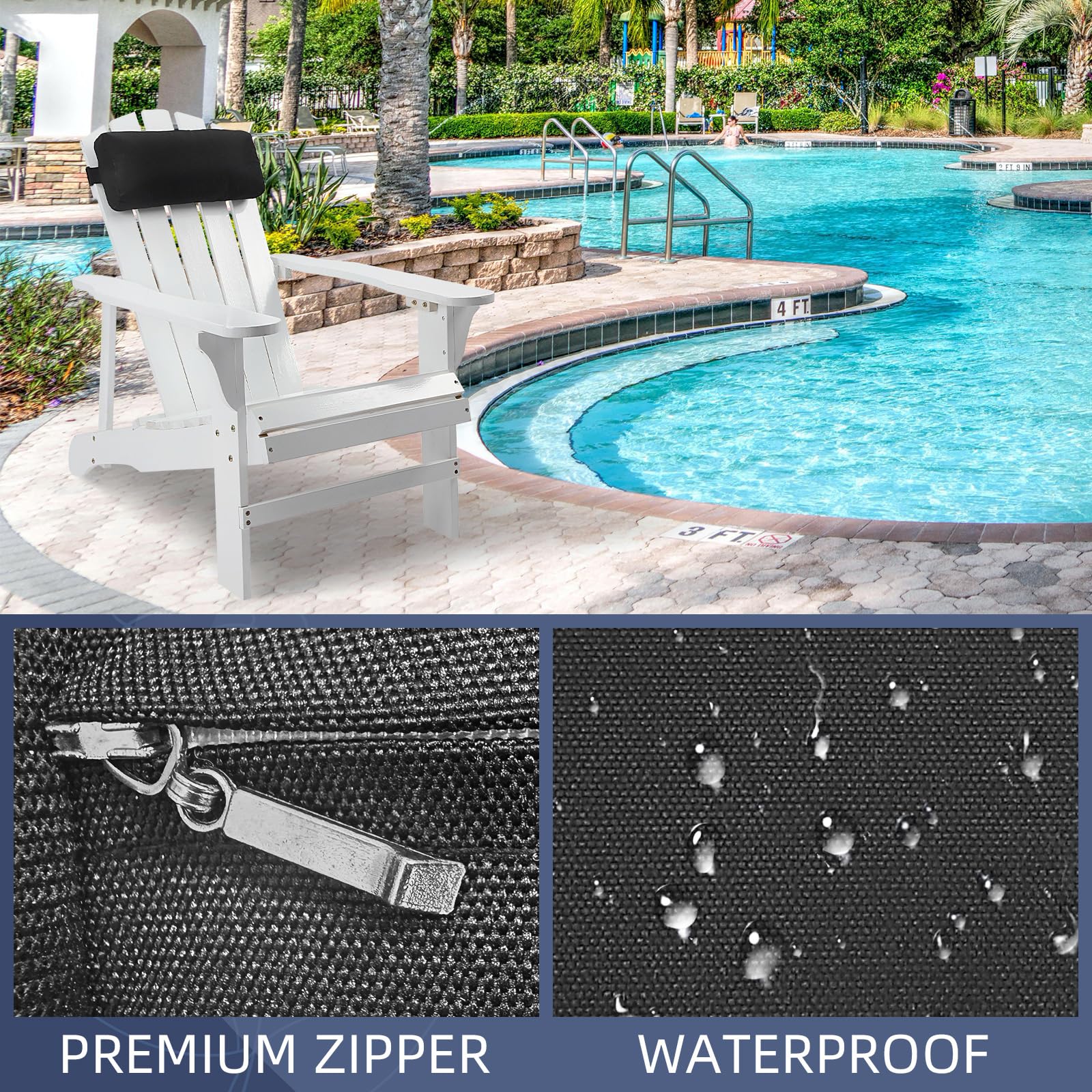 Rasugarlary fabric with water splash illustrating stain and water resistance
