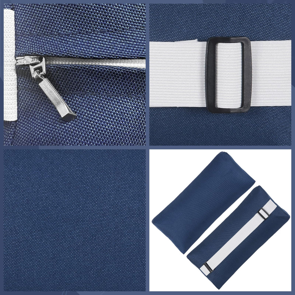 Rasugarlary pillow fitted to recliner showcasing compatibility and stable positioning