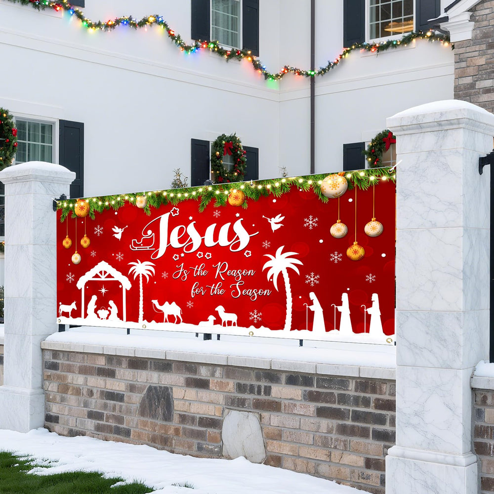 Ratoyal indoor photo backdrop setup with family posing for seasonal portraits