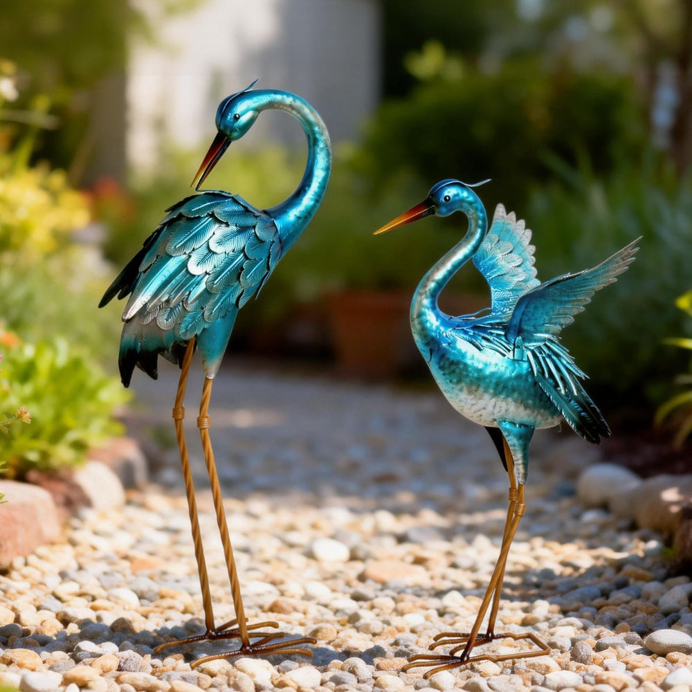 Ratuor large heron full body side view showing elegant silhouette benefit