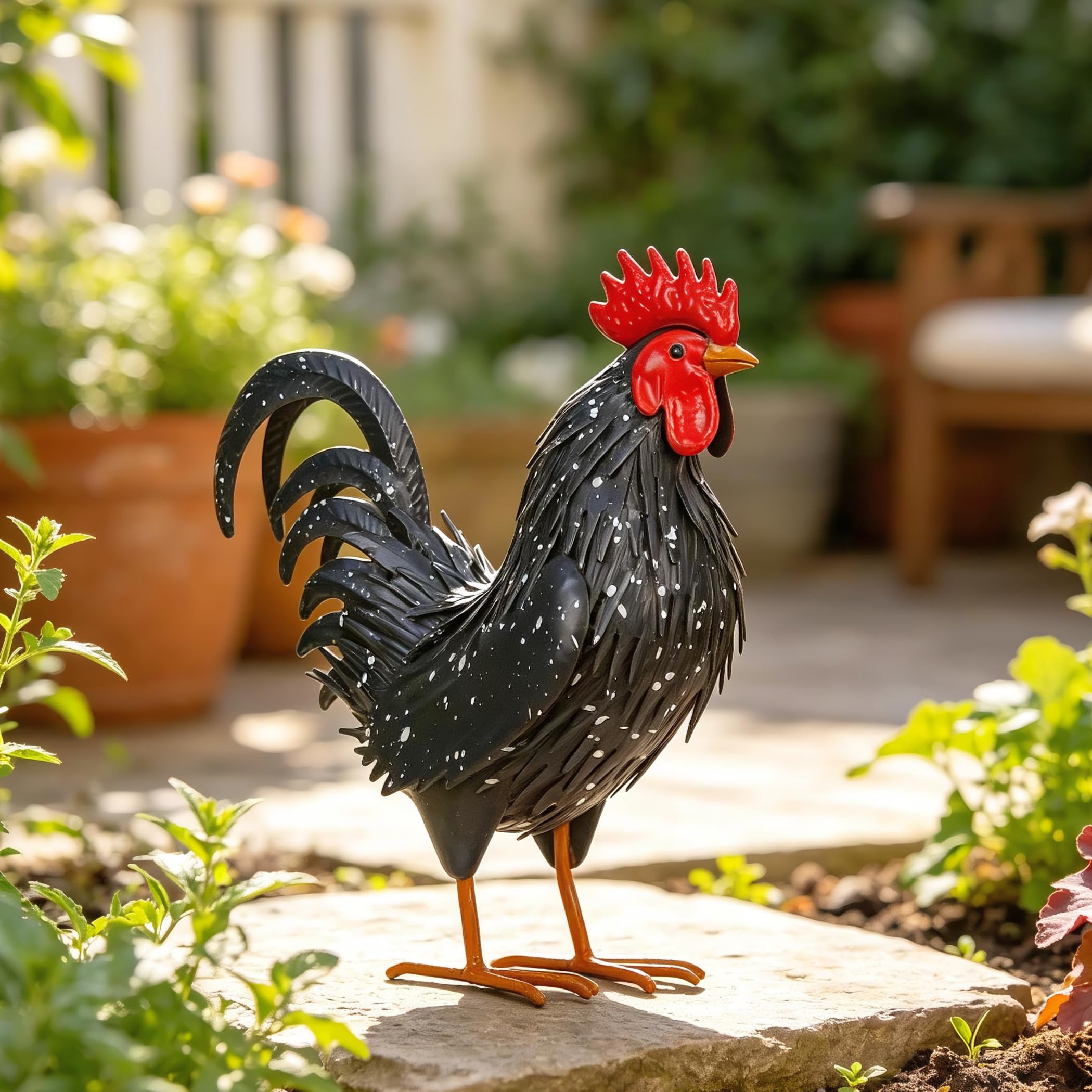 Ratuor rooster packaged securely showing safe shipping protection