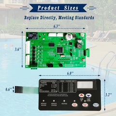 Ravilaxia control board installed inside a heater cabinet, restores normal startup operation