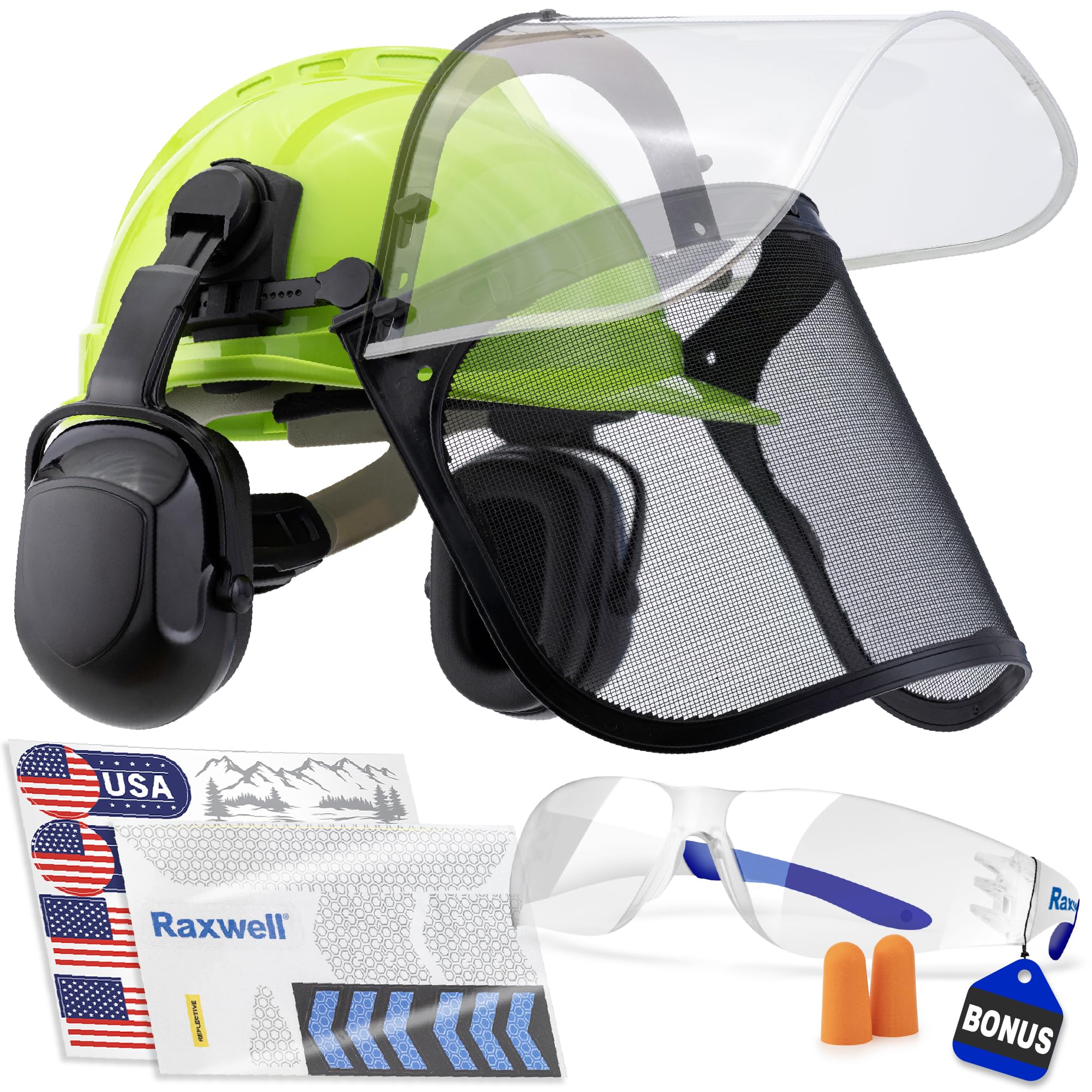 Raxwell helmet front view showing stable fit and protection benefits