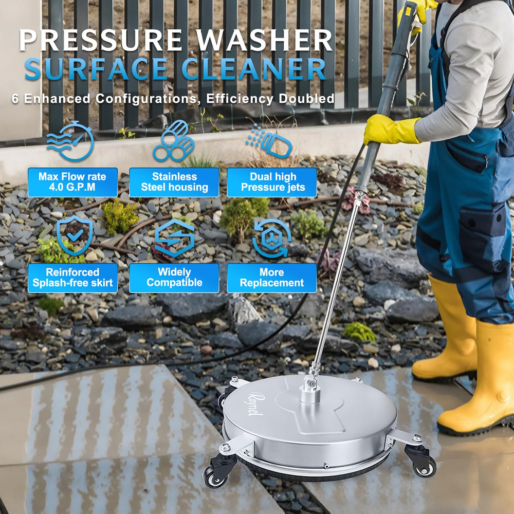 RAYNEL stainless steel deck close-up showing corrosion-resistant finish for long life